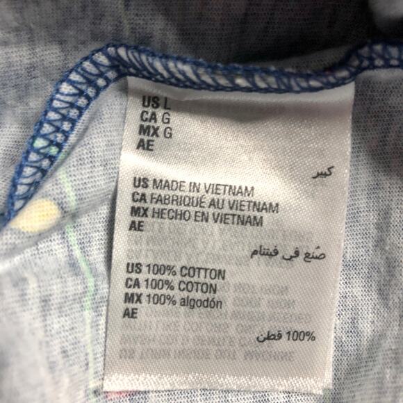 Holiday Family PJs Blue and Grey Holiday Lights 2 Piece Set - Size Large - Picture 14 of 16